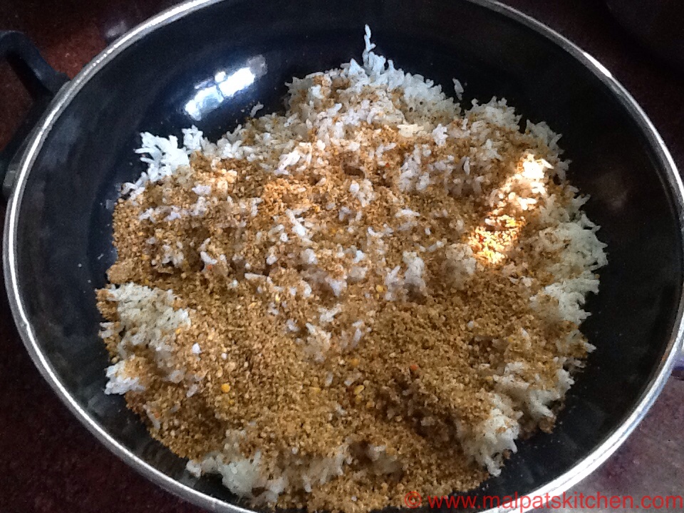 ELLU SAADHAM / SESAME SEEDS RICE Malpats Kitchen