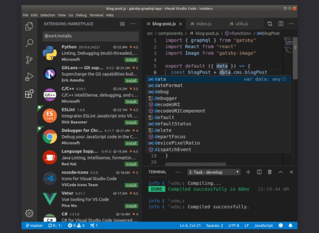 Best Text Editor in 2020 for windows, max, linux.