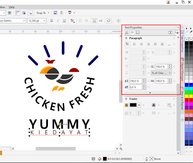Edit Teks dengan Text Properties Edit Teks dengan Text Properties