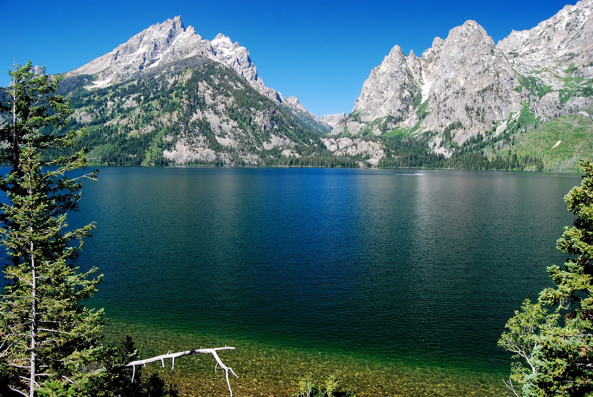 le lac Jenny Grand Teton le lac Jenny Grand Teton