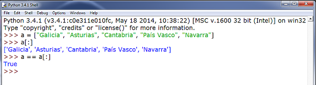 APRENDER A PROGRAMAR CON PYTHON: BUCLE FOR/IN
