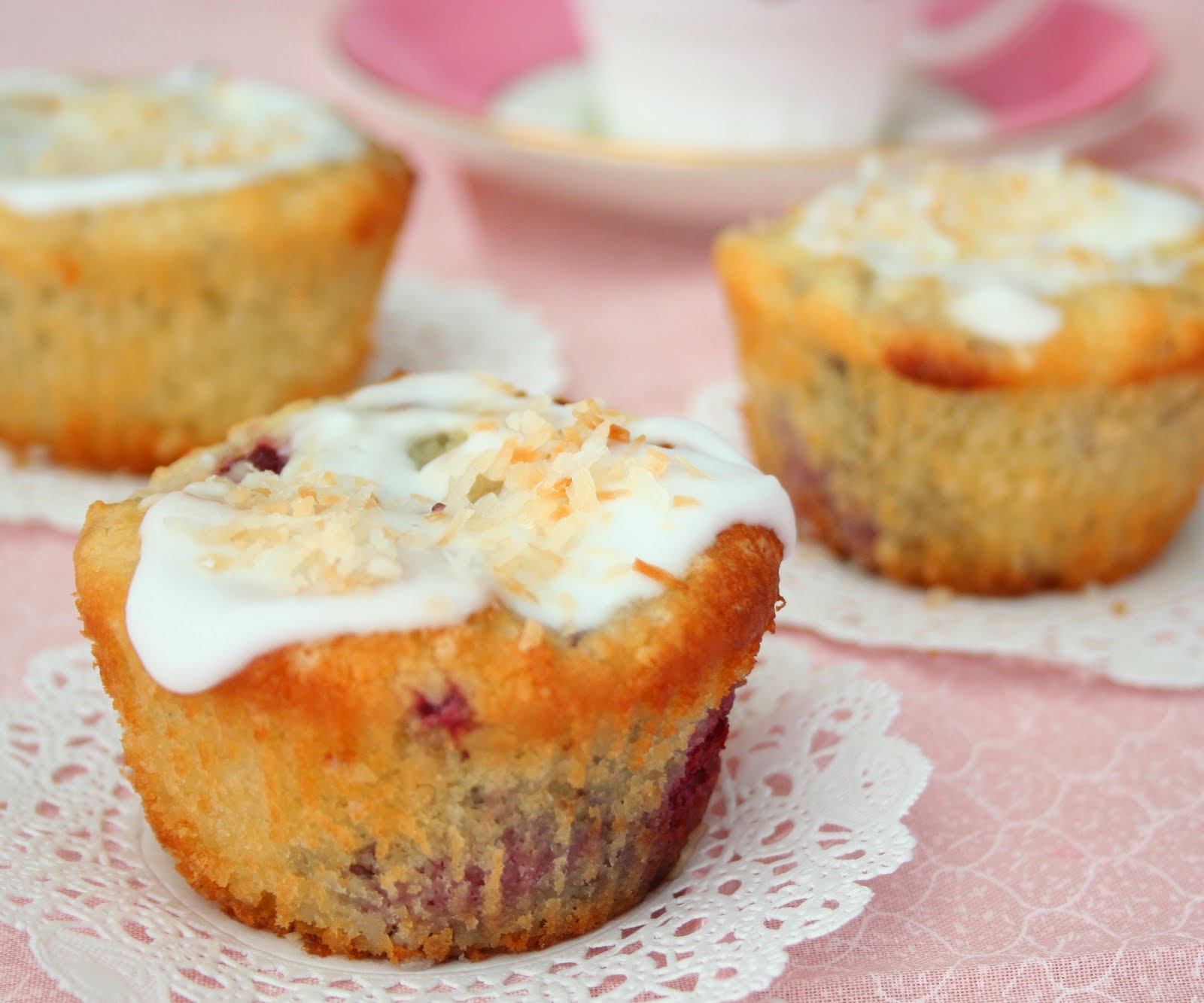 Raspberry Coconut Muffins Low Carb And Gluten Free All Day I Dream About Food