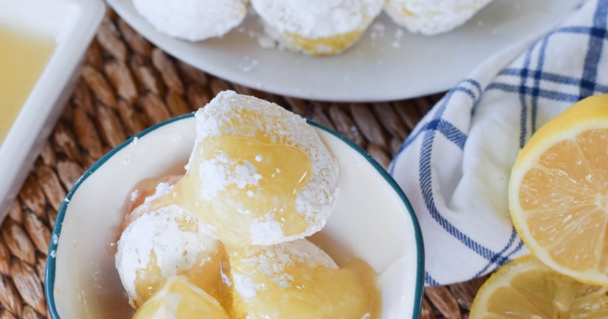 The Backroad Life: Lemon Snowballs, A Rumford Complete Cookbook Recipe