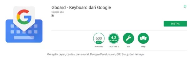 Aplikasi gboard Gboard