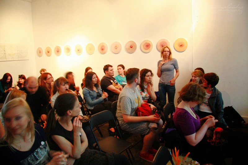 urodzinowe spotkanie Geek Girls Carrots Łódź, Kamila Sidor, publicznosc, ludzie na spotkaniu, widownia,