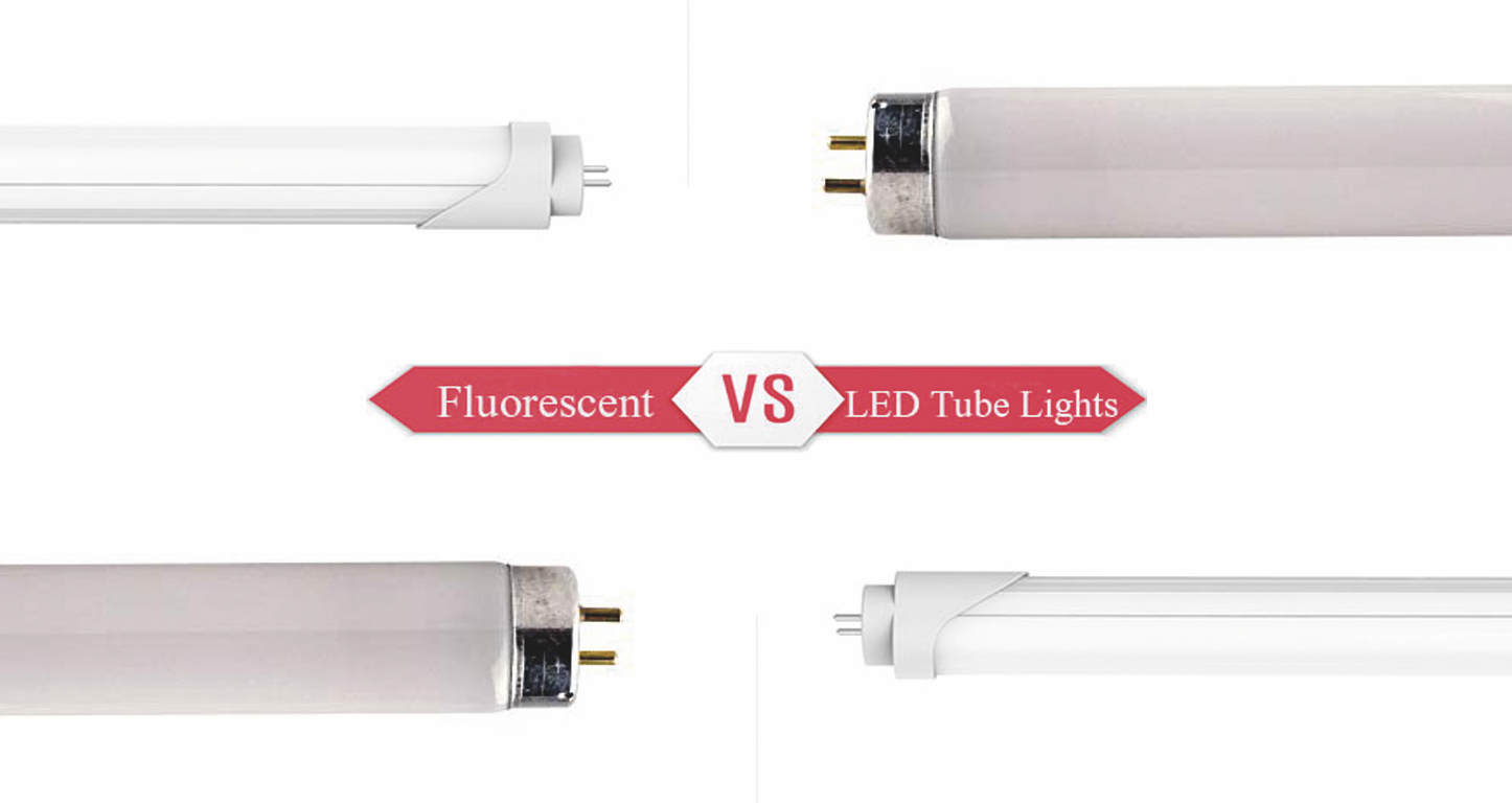 Modern Led Lights LED Tubes vs. Fluorescent Lights