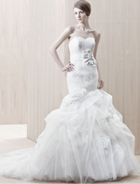 Bride-In-Dream: Enjoy Being a Flower Fairy - Flowers In Wedding Dresses