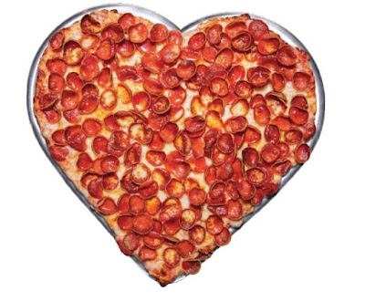 Mountain Mike's Bakes Heart-Shaped Pizza for All of February 2023