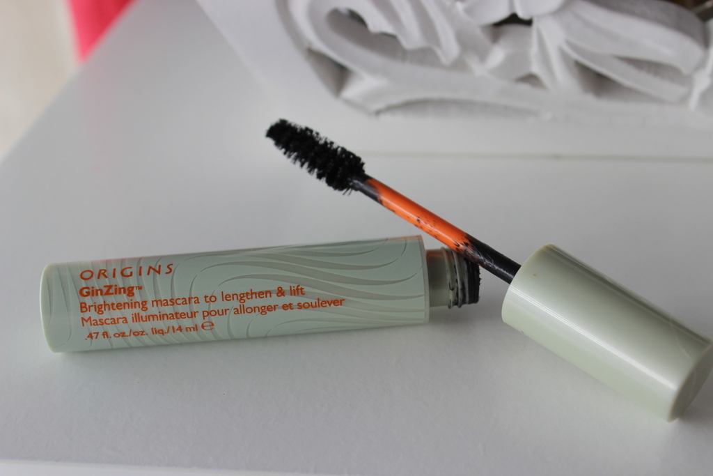 Origins GinZing Brightening mascara review, before & after photos