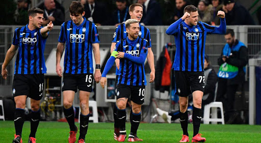 Atalanta vs PSG Football Match in Champions League Quarterfinals 12