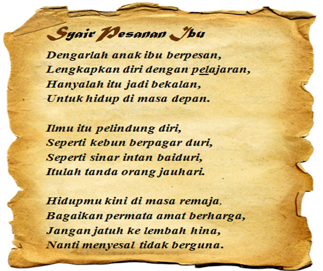 Contoh Syair Bahasa Indonesia  newhairstylesformen2014.com