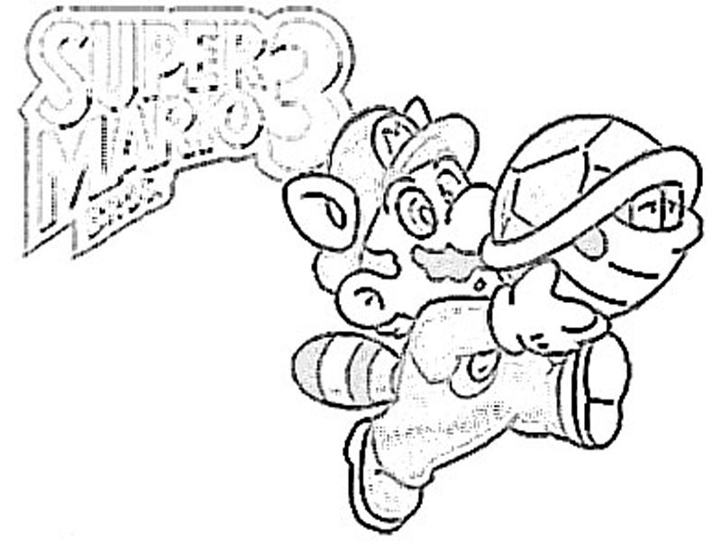 Free coloring pages of super mario zombies