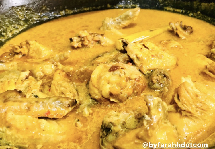 Resepi ayam masak lemak cili api simple