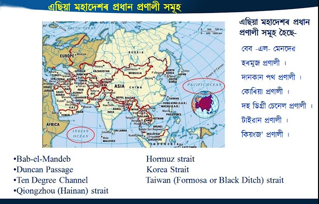 Major Important Strait of Asia