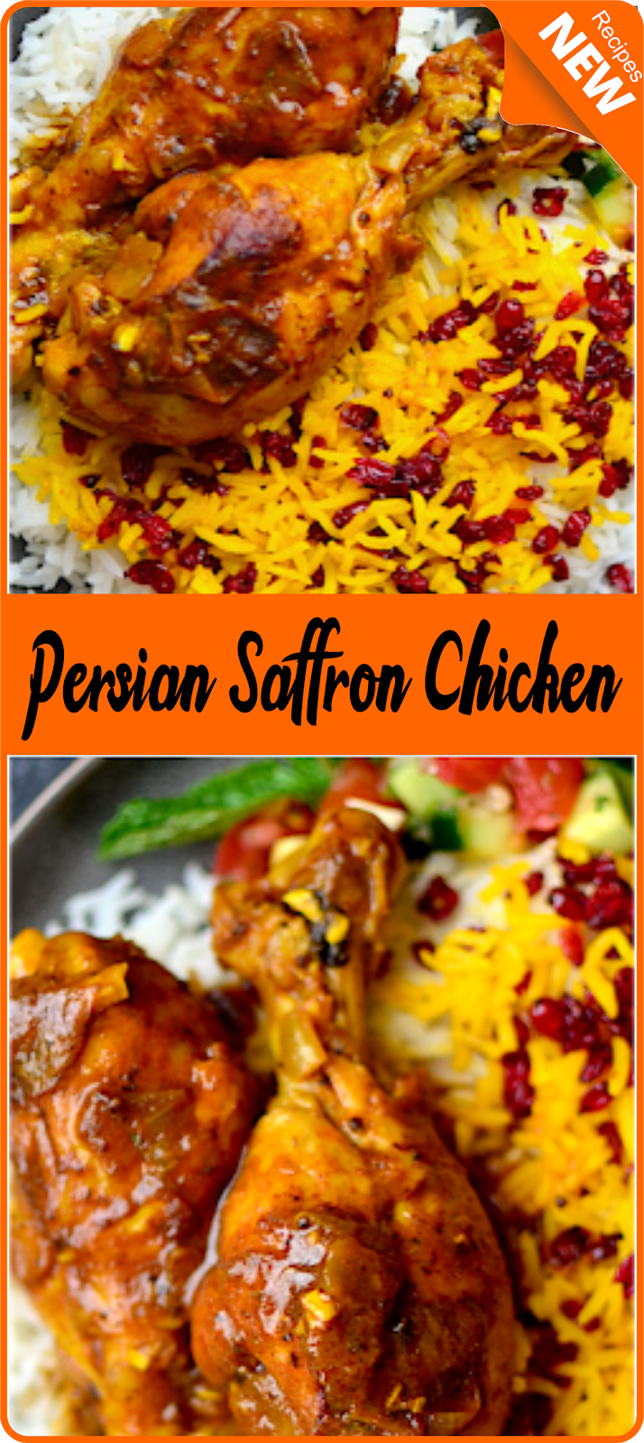 Persian Saffron Chicken Think food