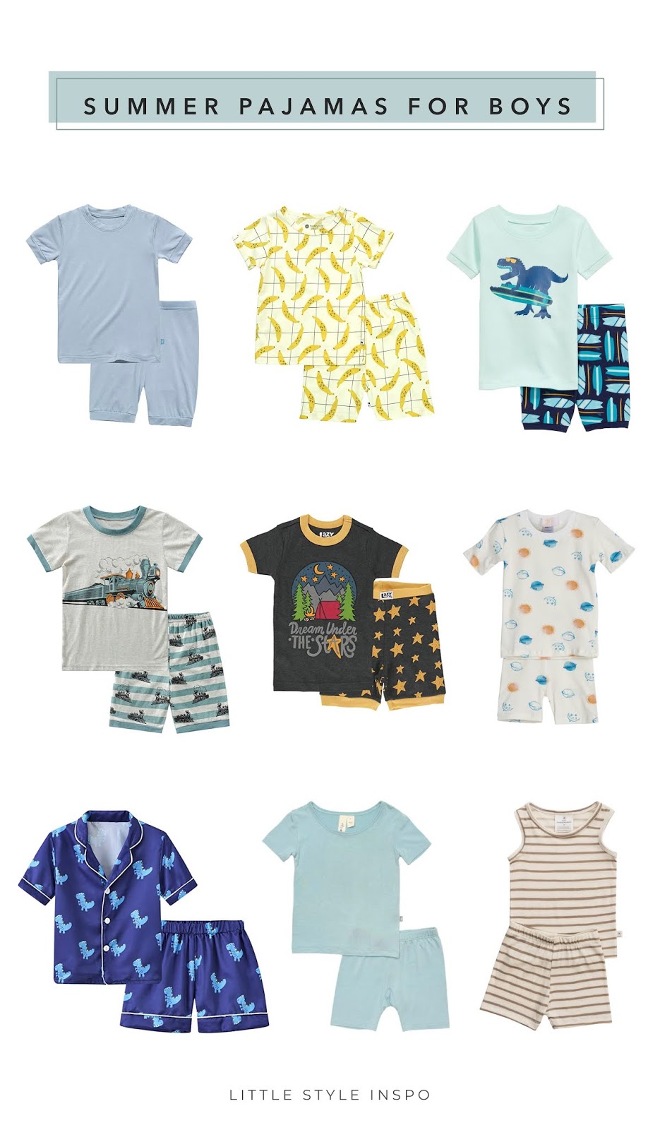 The Best Kids Summer Pajamas Little Style Inspo