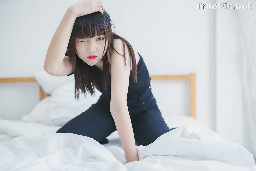 Image Thailand Model - Pakkhagee Arkornpattanakul - Cute Girl In Black - TruePic.net - Picture-33