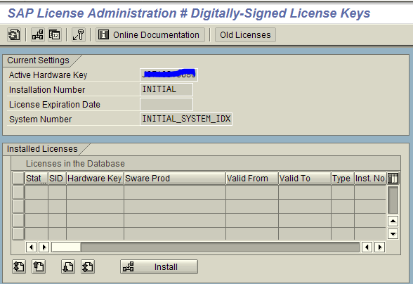 Install Sap License From Os