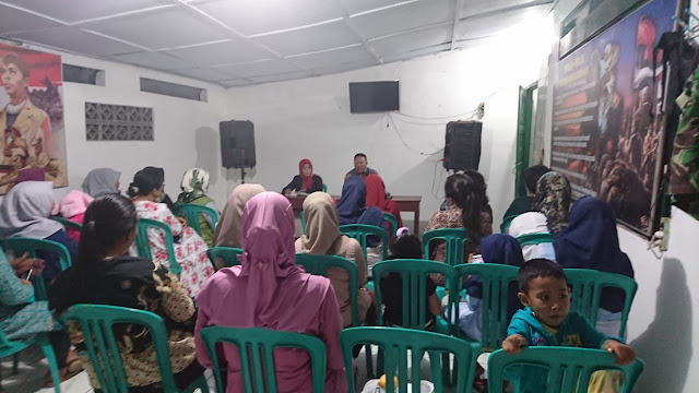 Danramil Kebonarum : TNI Dan Persit Harus Bijak Menggunakan Media Sosial