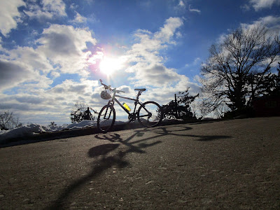 Sunshine and bicycle