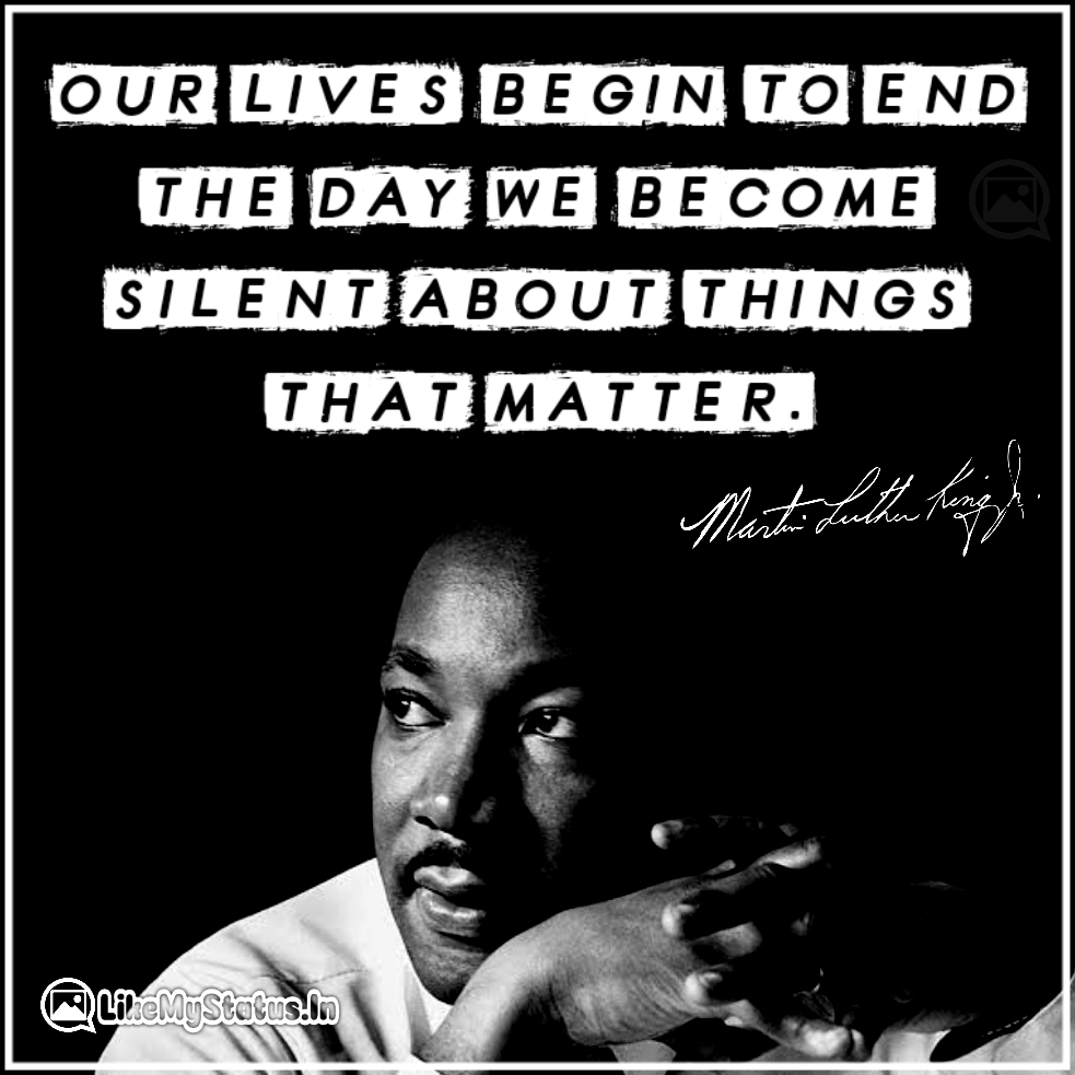 100 Martin Luther King Quotes | Life | Education | Inspiration