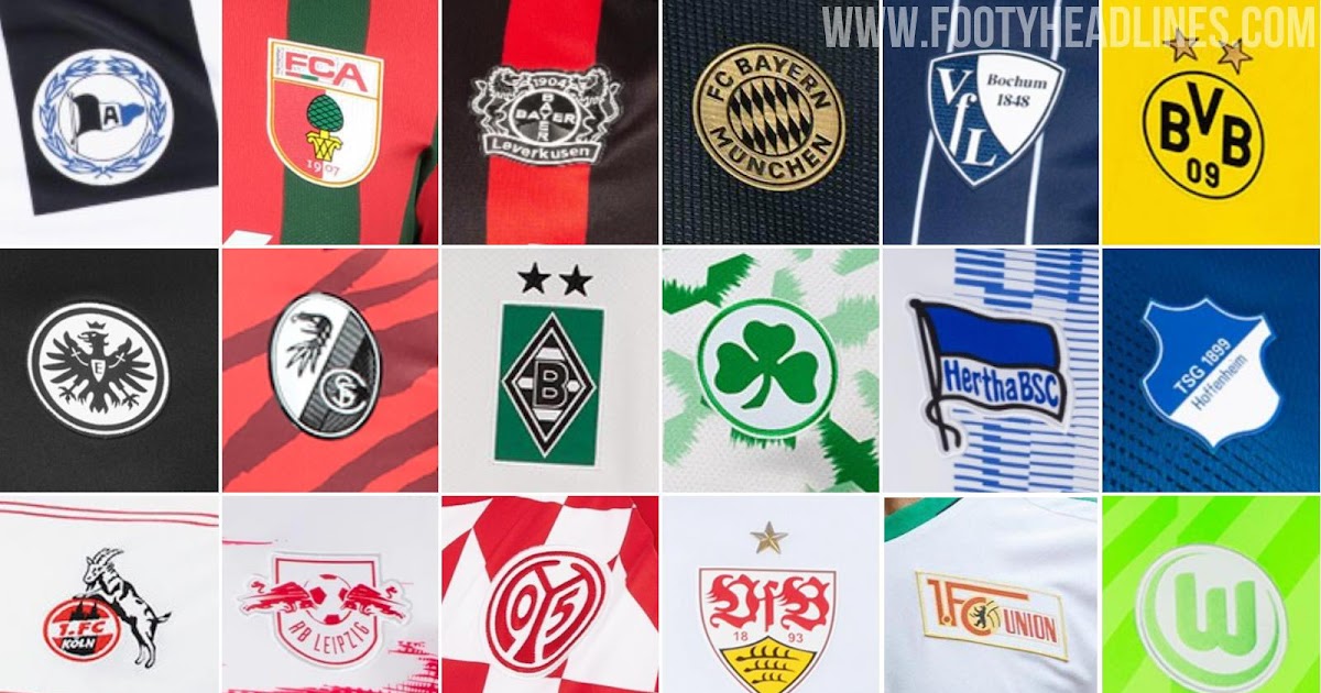 2022-23 Bundesliga Kit Overview - All Leaked & Released Kits