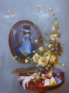 Рекуненко Валентин. Натюрморт с розами (2006)