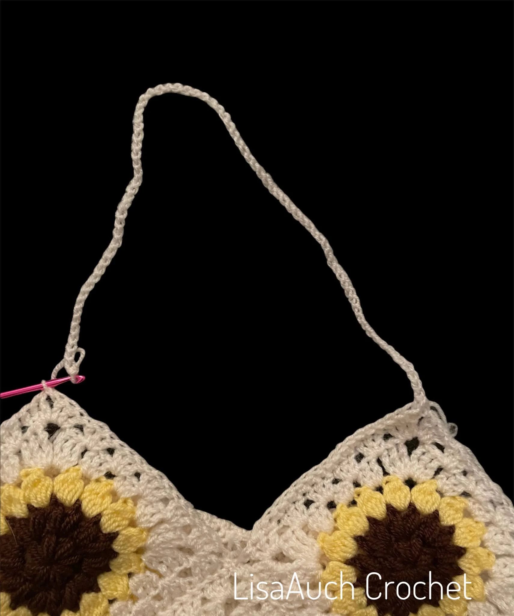 crochet bag layout