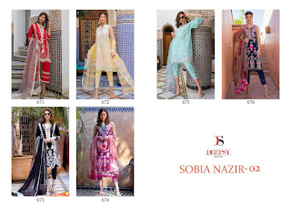 Deepsy Sobia nazir vol 2 pakistani Suits catalog wholesaler