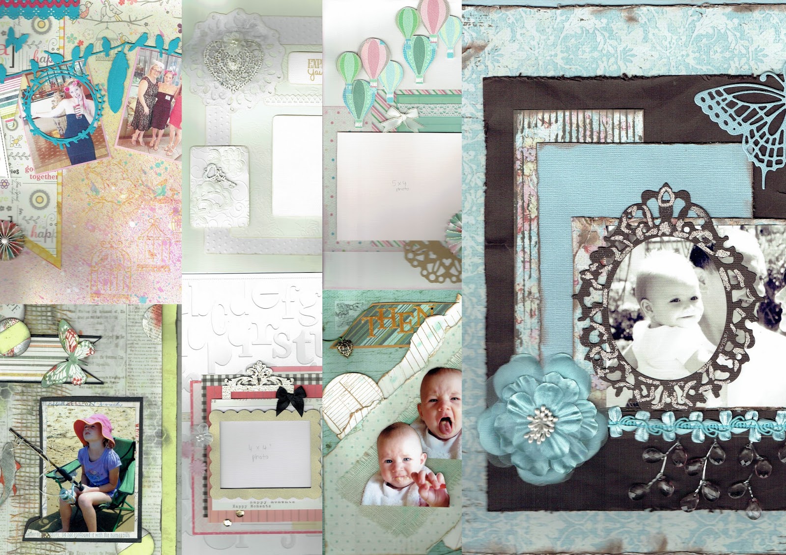 The Stampers Hut Monthly Scrapbook Kits Available