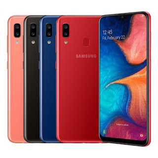 Samsung Galaxy A20 hp samsung dengan harga 2 jutaan