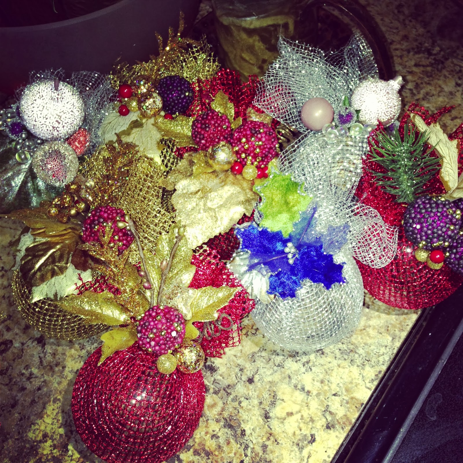 DIY Christmas Ornaments Part 2  Jersey Girl, Texan Heart