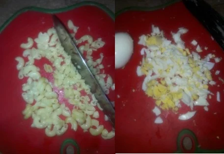 chop-macaroni-and-eggs