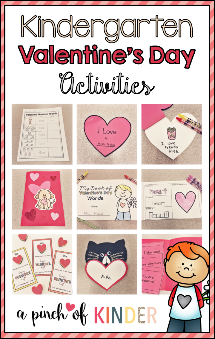 Valentine's Day Activities for Kindergarten - A Pinch of Kinder