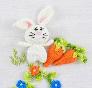 PATRON GRATIS CONEJO DE PASCUA AMIGURUMI 50004 🐰