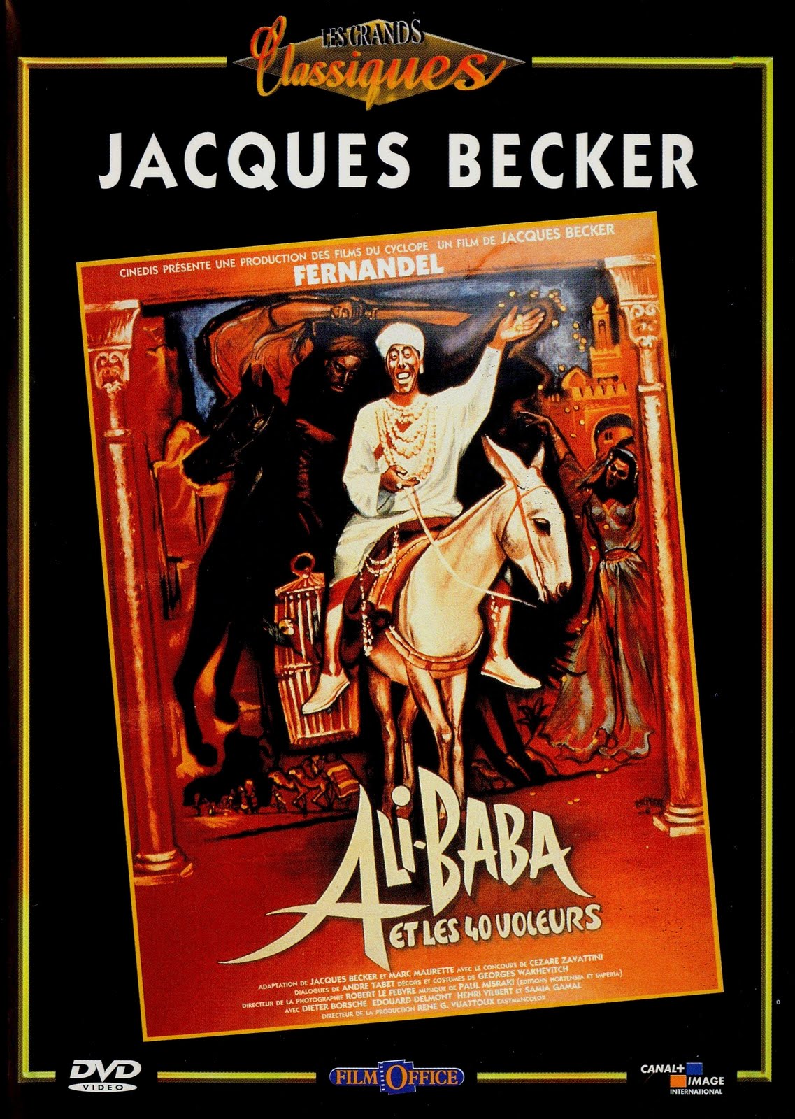 Ali Baba Et Les Quarante Voleurs 1954 Cover Univers: Ali Baba et les quarante voleurs (1954) Jacques Becker