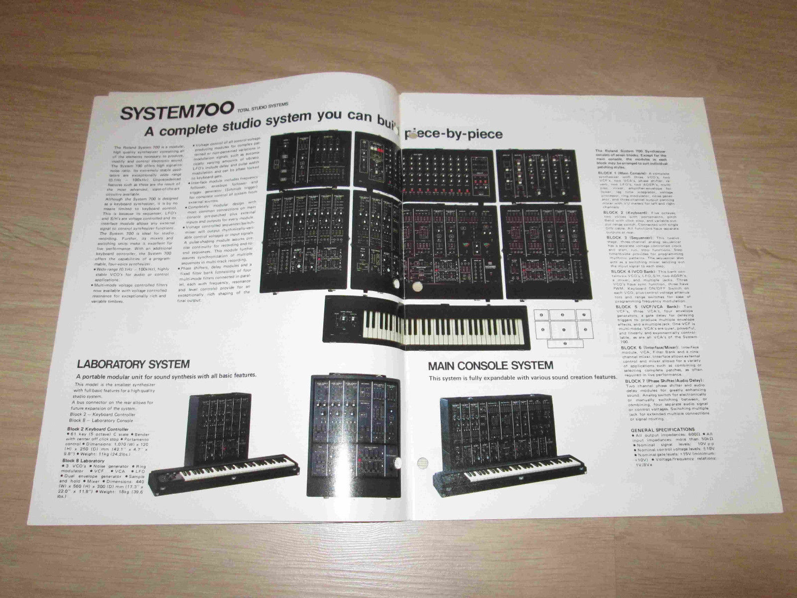 MATRIXSYNTH: Roland Electronic Instruments Vol.2 Catalog Brochure From 1977