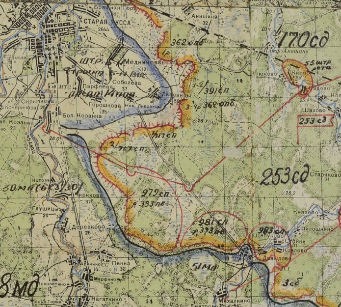 Поддорье новгородская область карта со спутника