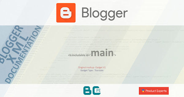 Blogger - main [Translate GV1]