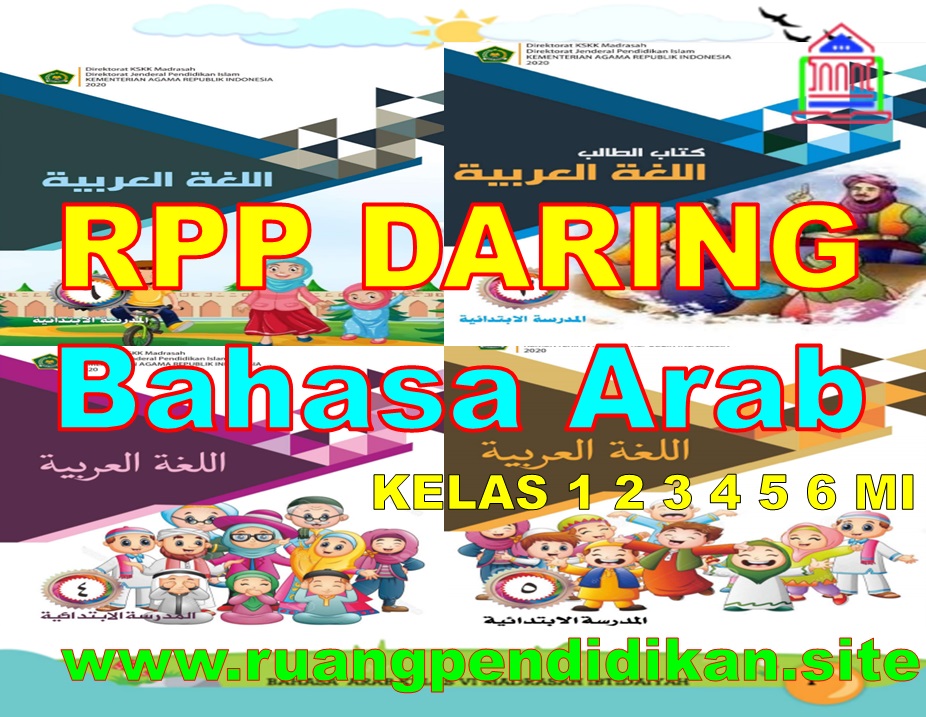 Rpp Daring Bahasa Arab Kelas 1 2 3 4 5 6 MI Sesuai KMA 183 Semester 1