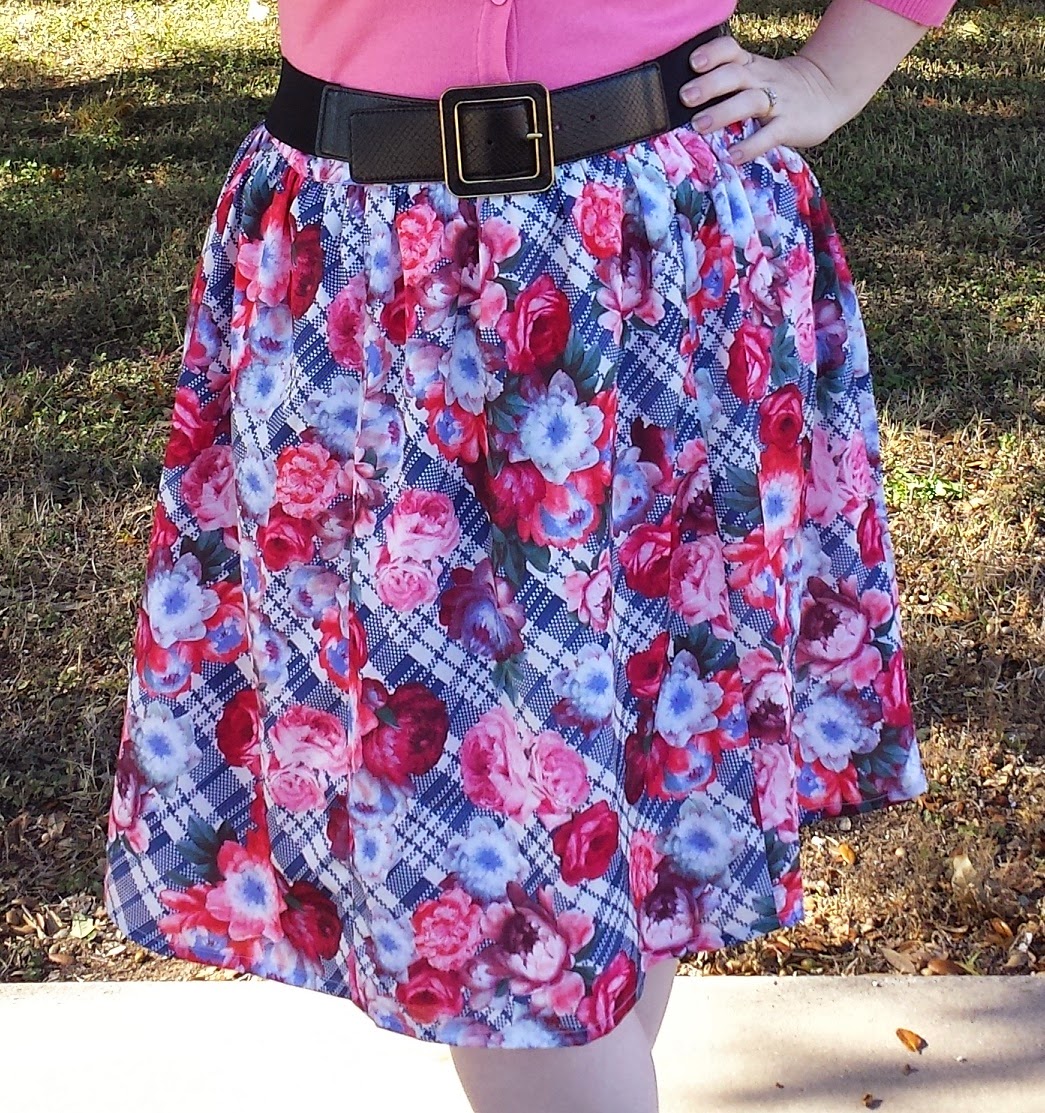 Shop With Beth: What I Wore To Church - Pink Florals
