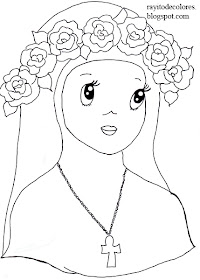 Dibujos Santa Rosa de Lima