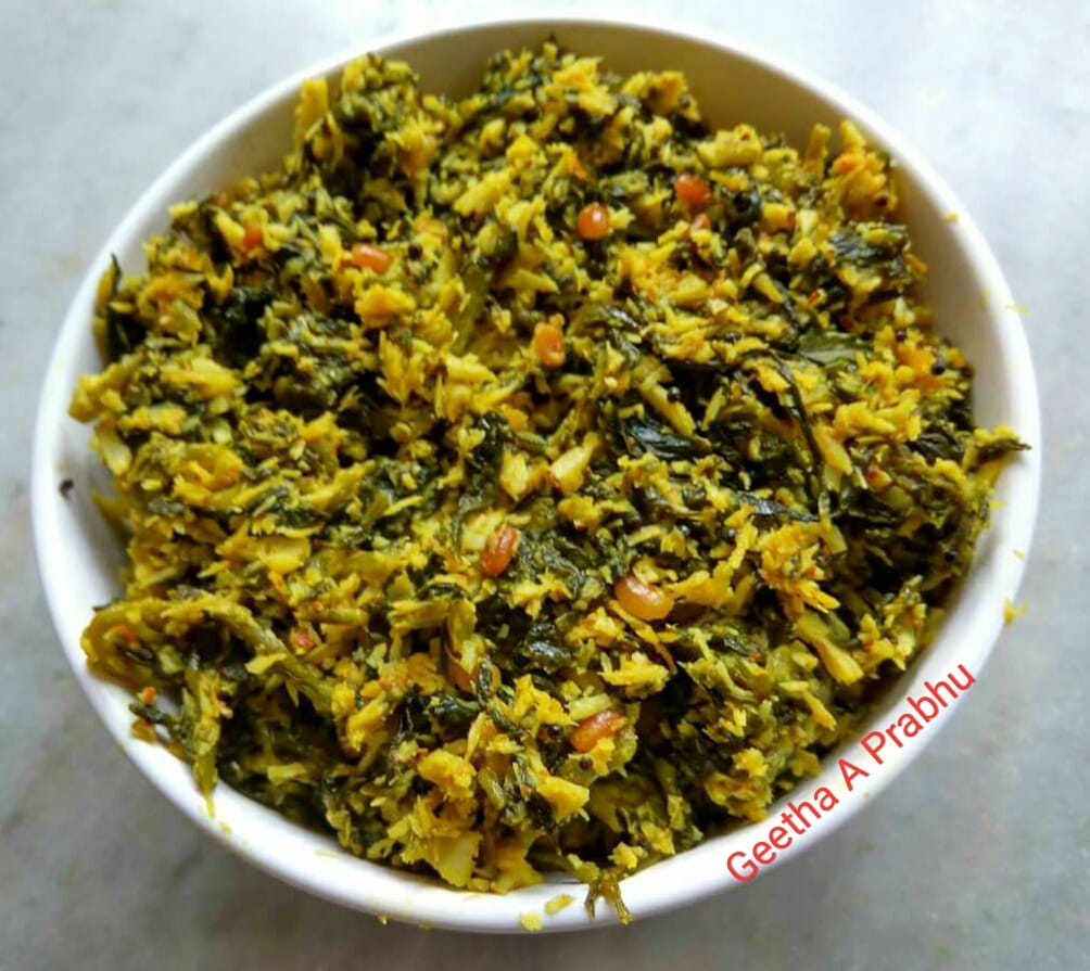 Sambar Cheera Cooking With Geetha: WATER LEAF STIR FRY /SAMBAR CHEERA SUKKHAE