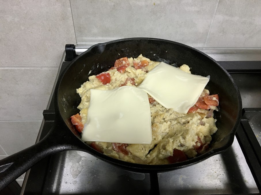 Bell Peppers and Egg Sandwich