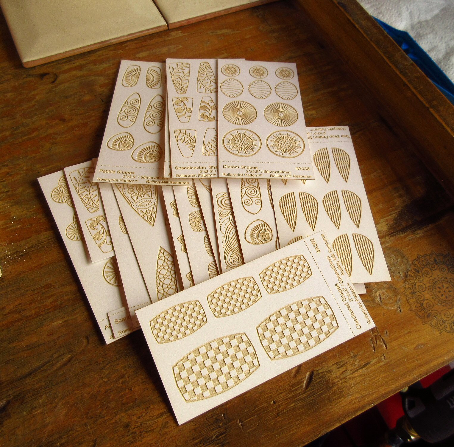 New Rolling Mill Texture Cards