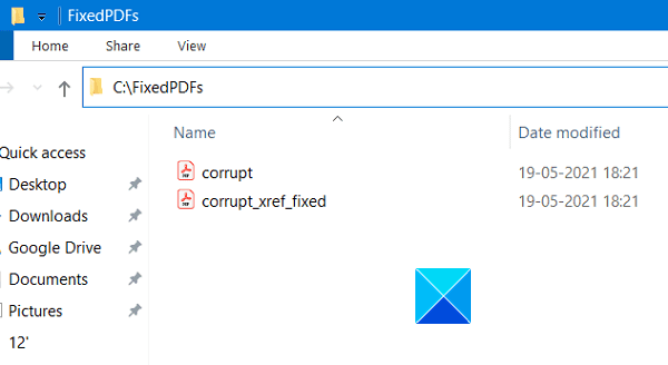 Comment réparer un PDF à l'aide de PDF Fixer Tool