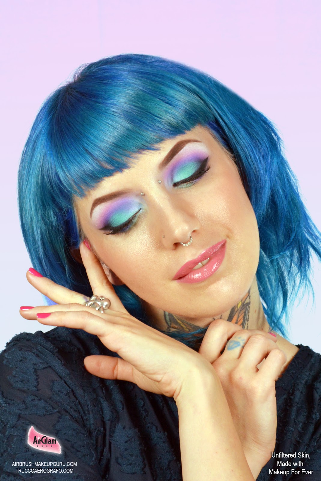 The Airbrush Makeup Guru Makeup For Ever Color Airbrush & Water Blend