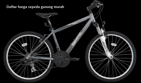 Daftar harga sepeda gunung murah terbaru all merk united polygon wimcycle pacific giant phoenix