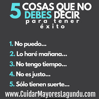 5 Cosas Que No Debes Decir Para Tener Exito eBook liderazgo