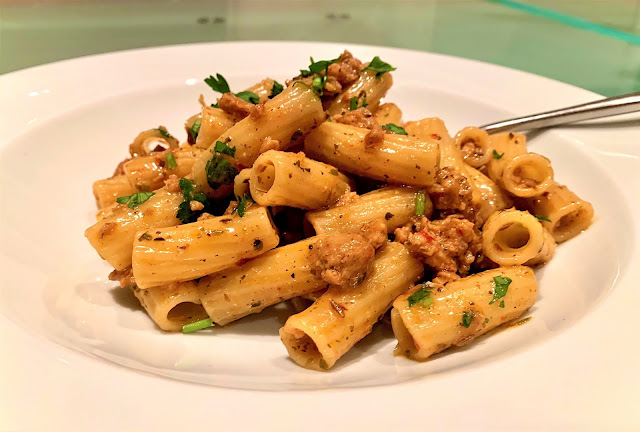 Sausage, Chilli, Lemon & Fennel Pasta